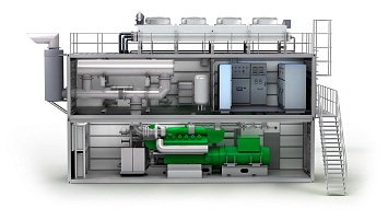 Газопоршневая электростанция модульного типа ГМЭС-2